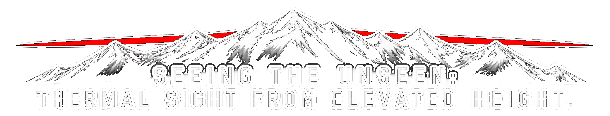 Mountain landscape graphic